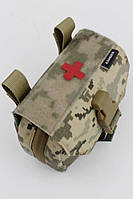 Армейская аптечка быстрого доступа с съемной панелью, цвет пиксель, сумка военная для ВСУ