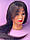 Навчальний манекен Jasmine, 70-75 см, 70% натурального волосся, шатен, фото 7