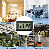 Термометр — гігрометр із вбудованим датчиком — 50~70 C 10~98%, фото 6