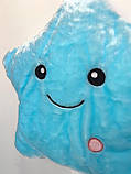 Подушка Зірочка з підсвічуванням RESTEQ, М'яка іграшка зірка, що світиться блакитна, фото 7