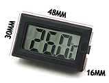 Термометр із вбудованим датчиком -50~70 C, фото 3