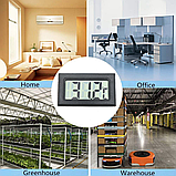 Термометр із вбудованим датчиком -50~70 C, фото 4