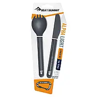 Набор столовых приборов Alpha Light Cutlery Set Grey от Sea to Summit (STS ACUTALSET2) MK official