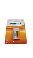 Батарейка  крона тип 6F22 (1604) Philips Super Heavy Duty 9V 6F22