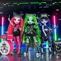 Куклы Rainbow Vision Neon Shadow High Harley Limestone, Uma Van Hoose, Mara Pinkett