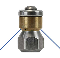 Пробивная ротационная форсунка G3/8 насадка для чистки канализационных труб
