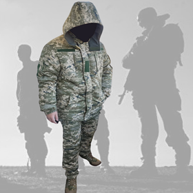 Водовідштовхувальний Зимовий костюм (46 по 60 р) військовий форма Піксель тактична камуфляжна