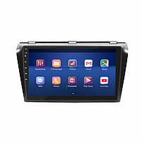 Штатна магнітола 9" Lesko для Mazda 3 I (BK) Рестайлінг 2006-2009 Top 6/128 4G WiFi GPS Мазда 1 шт., фото 3