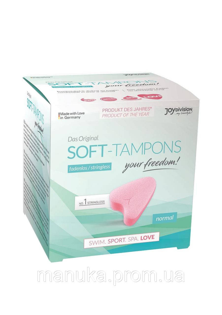 Жіночі гігієнічні тампони Soft-Tampons JoyDivision, 3 шт.
