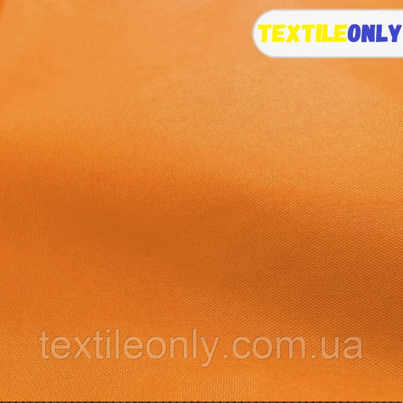 Тканина оксфорд 600D PVC (ПВХ) колір оранжевий фосфорний