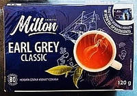 Чай Earl Grey Classic Milton 80пак