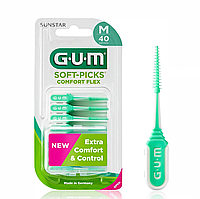 Межзубные щеточки Gum Soft-Picks Comfort Flex (размер M), 40 шт