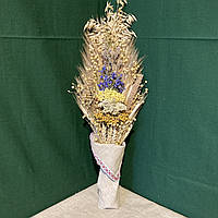 Оберіг із сухоцвітів, Маковей польових квітів та злаків 55 см