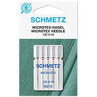 Иглы Schmetz №80 microtex для шелка