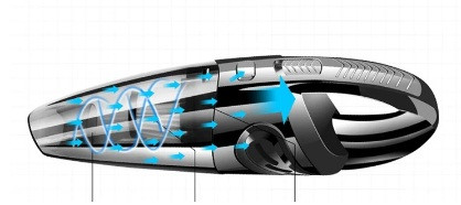 Бездротовий пилосос 6000 Па 12 В для автомобіля потужний, фото 1