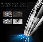 Бездротовий пилосос 6000 Па 12 В для автомобіля потужний, фото 4