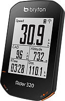 Велокомпьютер BRYTON RIDER 320T GPS 72+ датчик каденса и пульса