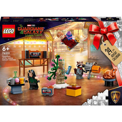 LEGO 76231 Новорічний адвент календар Студія Marvel Вартові Галактики, фото 1