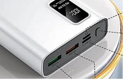Портативная батарея Power Bank HP-pro PD 20000 mAh 22.5 W Blanco Nuovo, Білий, фото 3