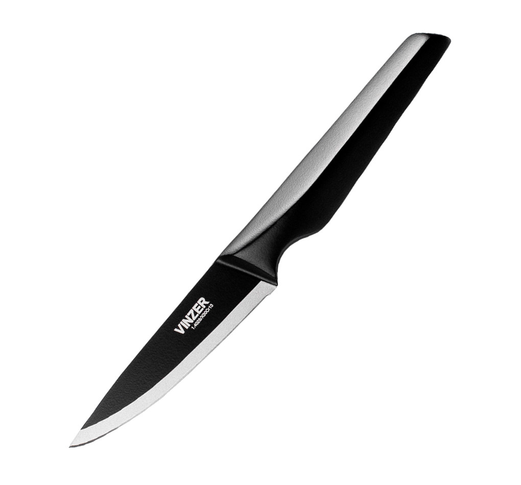 Ніж для овочів Vinzer (Вінзер) Geometry Nero Line 8.9 см (50299)