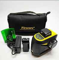 Лазерный уровень 3D лазерный нивелир Firecore F93T-XG БИРЮЗОВЫЙ ЛУЧ