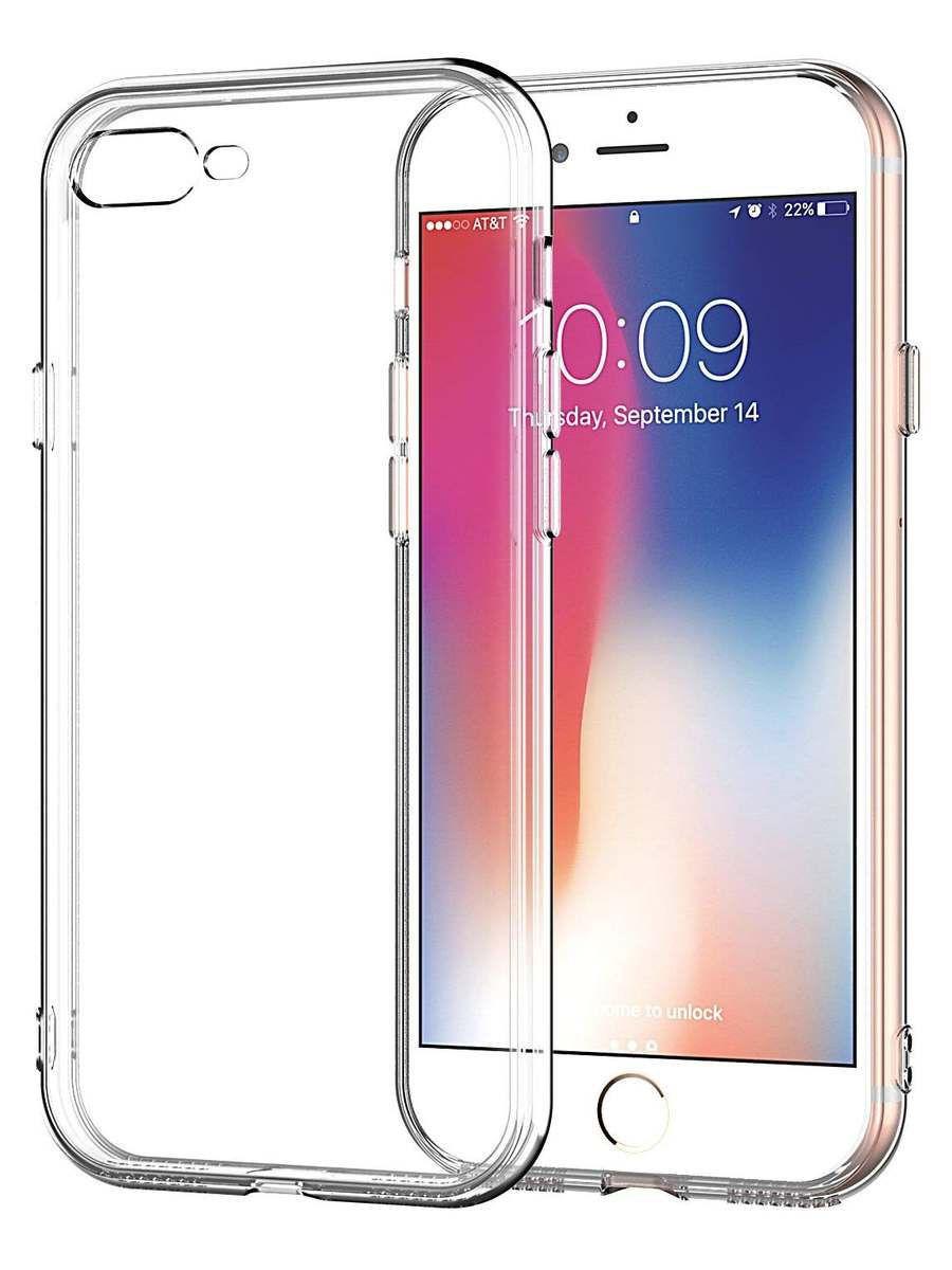 Чохол прозорий із захистом камери для iPhone 7 Plus, 8 plus