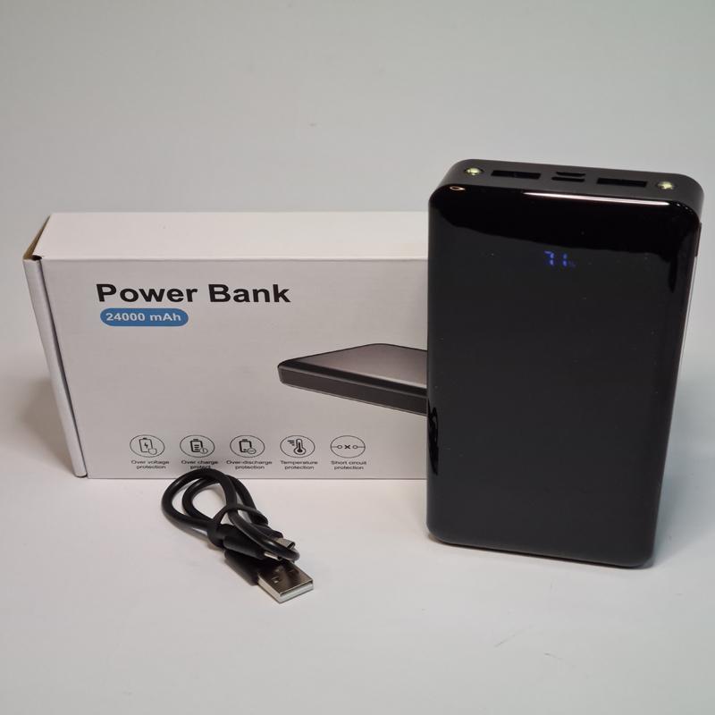 Портативний зарядний пристрій XHC-T82 LCD PD20W+QC3.0 Black (24000mAh)