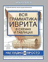 Книга Вся грамматика иврита в схемах и таблицах Илья Лерер