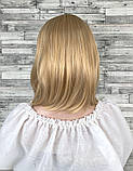 Перука жіночий каре блонд с чубчиком і проділом, фото 3