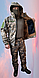 Костюм куртка зі штанами водонепроникні на флісі софтшел піксель 48,50,52,54,56,58 розмір, фото 10
