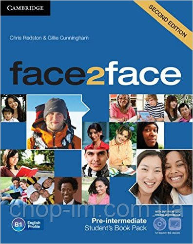 Face2Face Second Editon Pre-Intermediate Student's Book with Online Workbook +DVD ROM (Учебник с диском) - фото 1 - id-p280192018