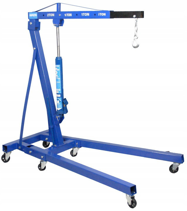 Кран підкатний гідравлічний Kupczyk KZW-2T 2300 мм 2т підкатний гаражний гідравлічний кран гідравлічний підіймач двигуна, фото 1