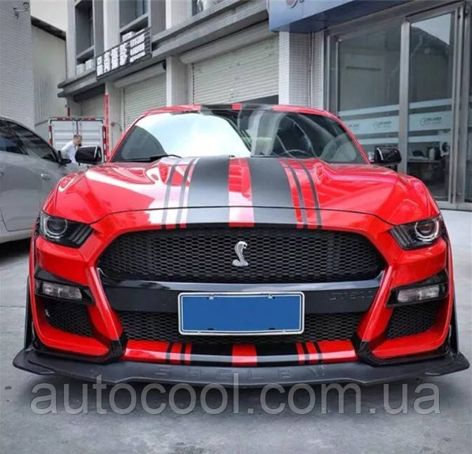 Передній бампер для Ford Mustang 2015-2020 г.в. стиль GT500
