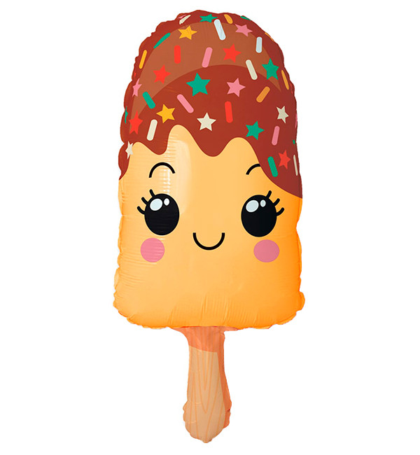 Повітряні кульки "Морозиво жовте", 88х44 см., Іспанія