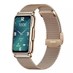 Смарт-годинник жіночий Lemfo H80 gold (тонометр, пульсоксиметр)