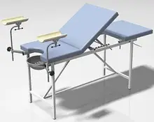 Кушетка гінекологічна оглядова АТОН КСГ-Т (трансформер кушетка+крісло)