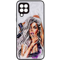 TPU+PC чохол Prisma Ladies для Samsung Galaxy M53 5G Purple, TPU+PC