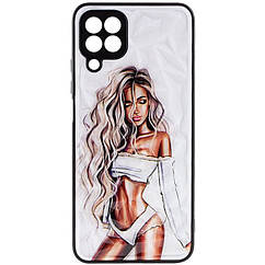 TPU+PC чохол Prisma Ladies для Samsung Galaxy M53 5G White, TPU+PC