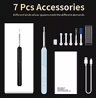 Багатоцільовий Отоскоп-Бороскоп 4.5 мм Wi-Fi HD — Ендоскоп для Телефону, Смартфону F2G