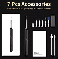 Багатоцільовий Отоскоп-Бороскоп 4.5 мм Wi-Fi HD — Ендоскоп для Телефону, Смартфону F2B