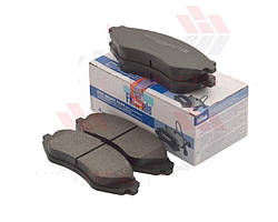 Колодка гальмівна Daewoo Lanos,Nubira передня (виробництво KAMOKA)