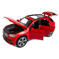 Іграшкова машинка металева Mercedes-Bens AMG CLE 63S(Мерседес-Бенц ) «АвтоЕксперт», червона, батар., світло, звук, відкр.двері,, фото 5
