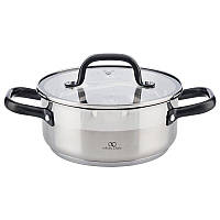 Каструля зі скляною кришкою 4 л Bergner Infinity Chefs Vita BGIC-3621