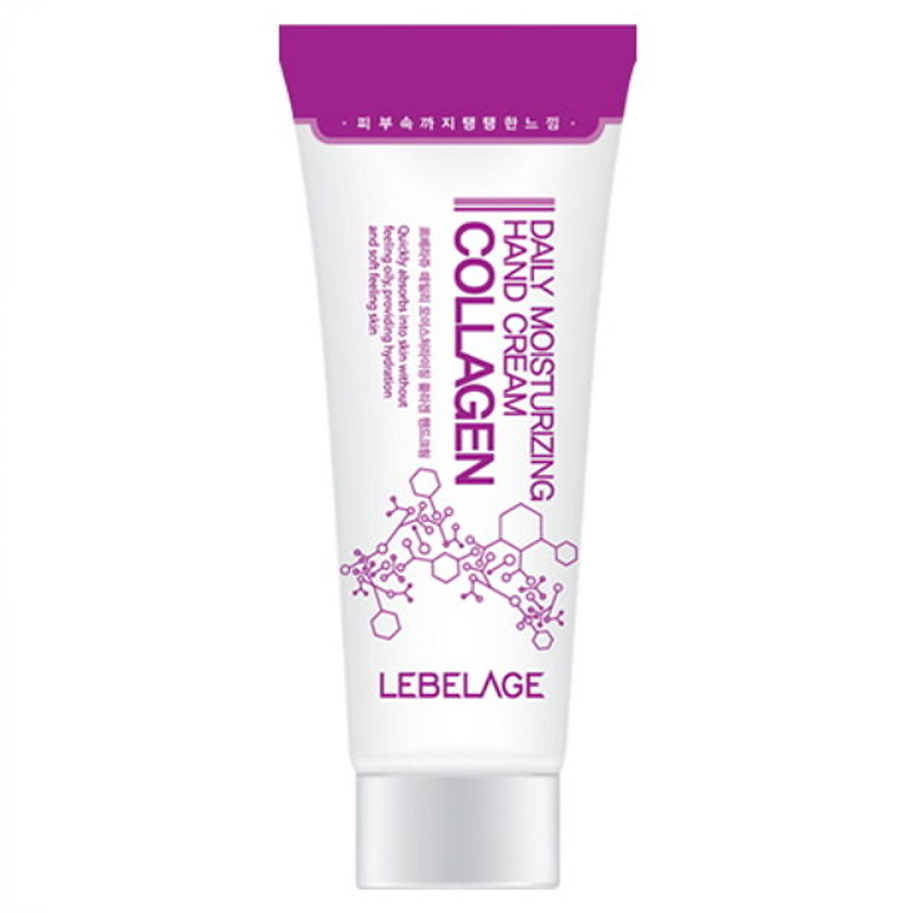 Зволожувальний крем для рук з екстрактом колагену LEBELAGE DAILY MOISTURIZING COLLAGEN HAND CREAM 100 мл