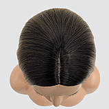 Перука омбре без чубчика Joy, термоволоси, колір каштановий для сцени, аніматорів, танців та вечірок, фото 5