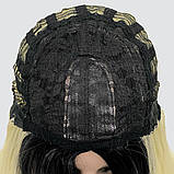 Перука омбре без чубчика Cora, термоволосся, колір блондин для сцени, аніматорів, танців, вечірок та розваг, фото 6