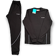 Термокомплект чоловічий Columbia, Туреччина, чорний, розміри M-2XL, 09497, фото 5