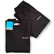 Термокомплект чоловічий Columbia, Туреччина, чорний, розміри M-2XL, 09497, фото 4