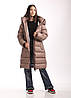 Куртка зимова на екопусі для дівчаток підлітковий дитячий пуховик зимовий Megan Чорний Nestta зима, фото 2