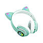 Навушники Bluetooth TUCCI STN28 Mint green з вушками, фото 2